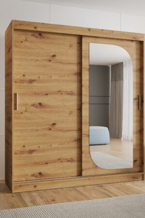 Šatní skříň Abi Lucy v dekoru dub artisan