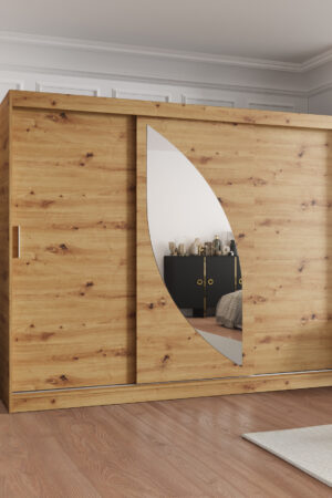 Šatní skříň Abi Milo v dekoru dub artisan