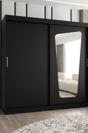 Šatní skříň Abi Moka s posuvnými dveřmi