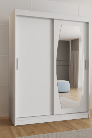 Šatní skříň Abi Rossa s posuvnými dveřmi a zrcadlem