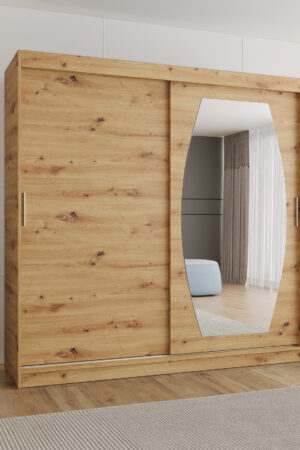 Šatní skříň Abi Rossa v dekoru dub artisan