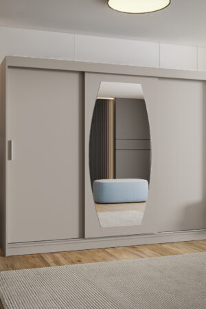 Šatní skříň Abi Rossa v barvě kašmír