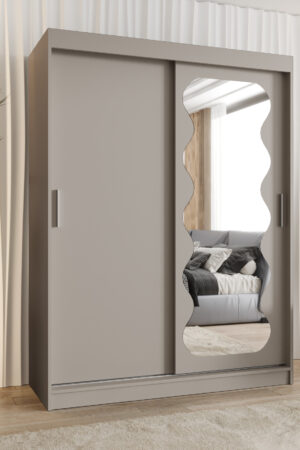 Šatní skříň Abi Spoti v barvě kašmír