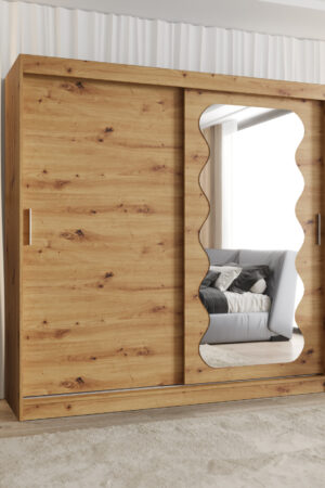 Šatní skříň Abi Spoti s posuvnými dveřmi