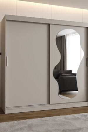 Šatní skříň Abi Ultra v barvě kašmír