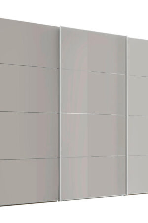 Skříň s posuvnými dveřmi pískové barvy 280/222/68 cm