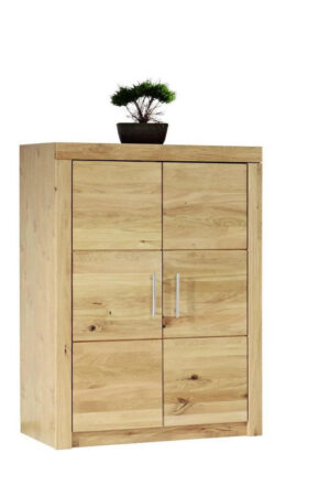 Skříň na šanony z dubu, rozměry 90/119/42 cm