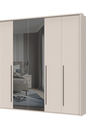 Sestava skříní OPERA v barvě Cashmere s rámem