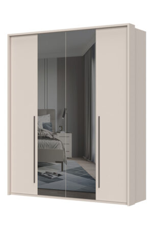 Sestava skříní OPERA v barvě Cashmere s zrcadlem