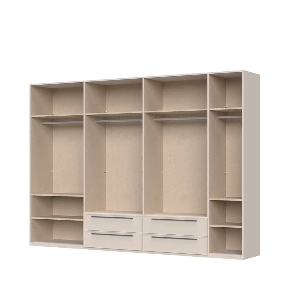 Sestava skříní OPERA v barvě Cashmere lak mat