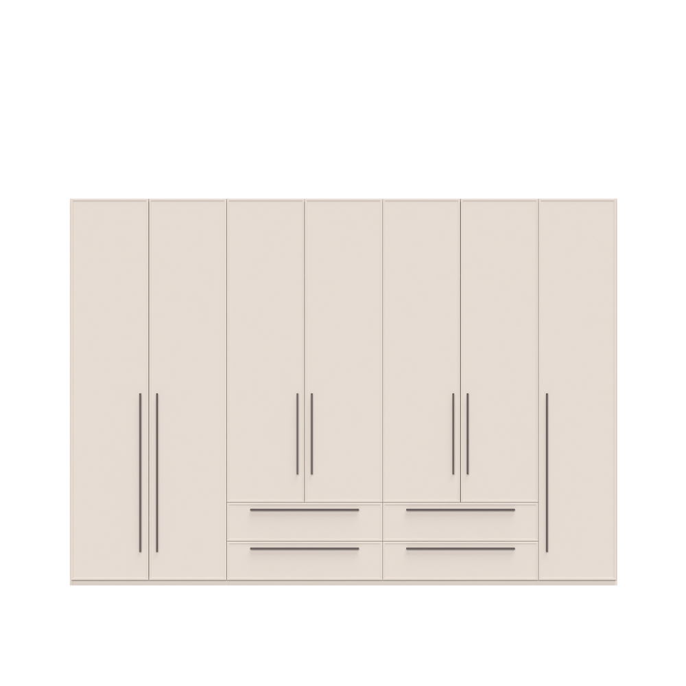 Sestava skříní OPERA v barvě Cashmere lak mat