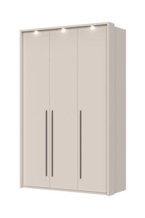 Sestava skříní OPERA v barvě Cashmere s osvětlením