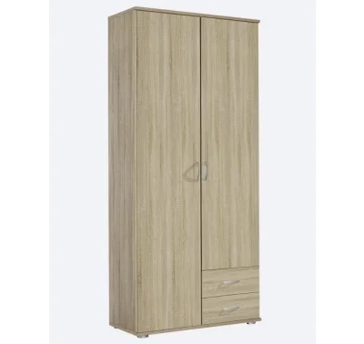 Šatní skříň 2-dveřová Twin v dekoru dub sonoma