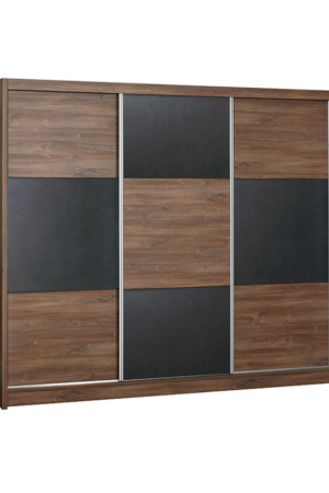 Šatní skříň Cordoba v Dubu sterling a hnědém betonu