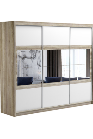 Šatní skříň Salwador 250 cm v dubu canyon