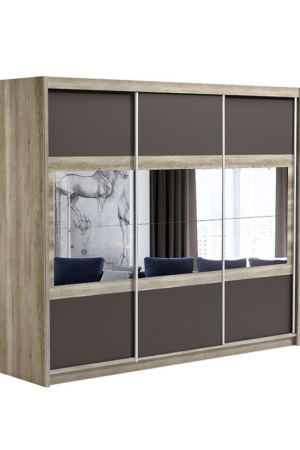 Šatní skříň Salwador 250 cm - Dub Canyon