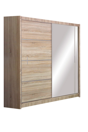 Moderní šatní skříň Vista v dubu sonoma