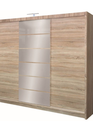 Šatní skříň Malibu v odstínu dub sonoma