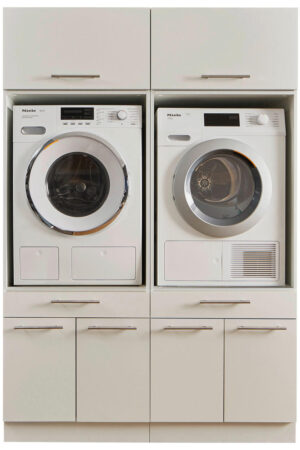 Technická místnost 135/200/67,5 cm v bílé barvě