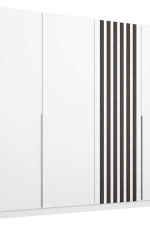 Bílá šatní skříň s otočnými dveřmi Rauch Möbel