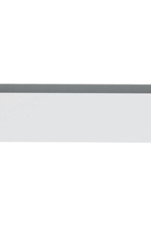 Bílá zásuvka Hom`in o rozměrech 91/22/37 cm