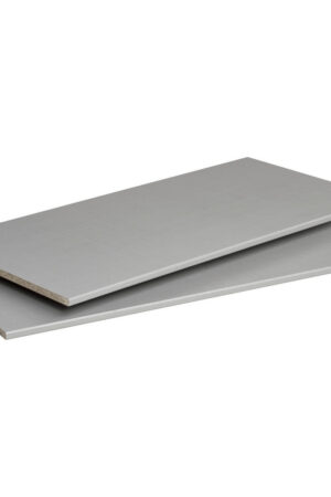 Sada vkládacích polic šedá 96/2/50 cm