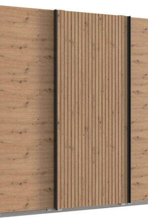 Skříň s posuvnými dveřmi v dubu artisan