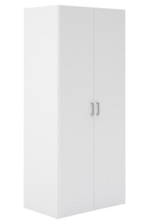 Bílá šatní skříň MID.YOU, rozměry 77,6x175,4x49,5 cm