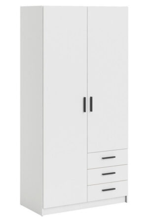 Bílá šatní skříň MID.YOU s moderním designem