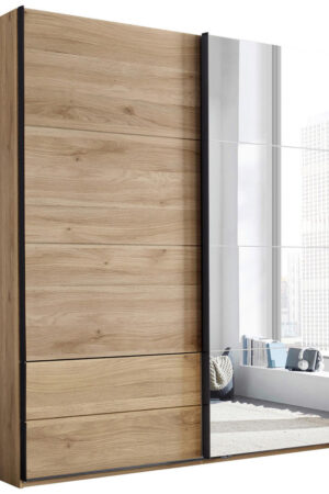 Xora skříň s posuvnými dveřmi v barvě dubu