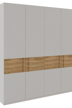 Šatní skříň Dieter Knoll s otočnými dveřmi v dubu