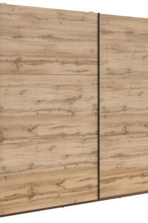 Skříň s posuvnými dveřmi dub wotan 220/195,5/60 cm