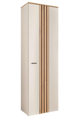 Xora skříň na oděv v barvě dubu a kašmíru