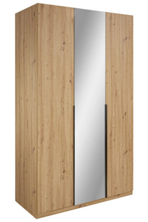 Šatní skříň Boxxx s otočnými dveřmi v dub artisan
