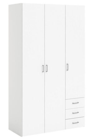 Bílá šatní skříň MID.YOU 115,8x200,4 cm