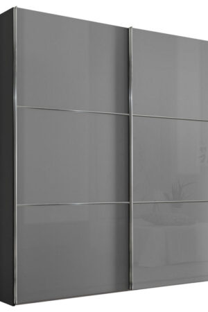 Moderano skříň s posuvnými dveřmi v šedé barvě
