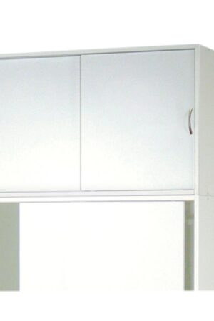 Nástavec ke skříni AMNE v bílé barvě