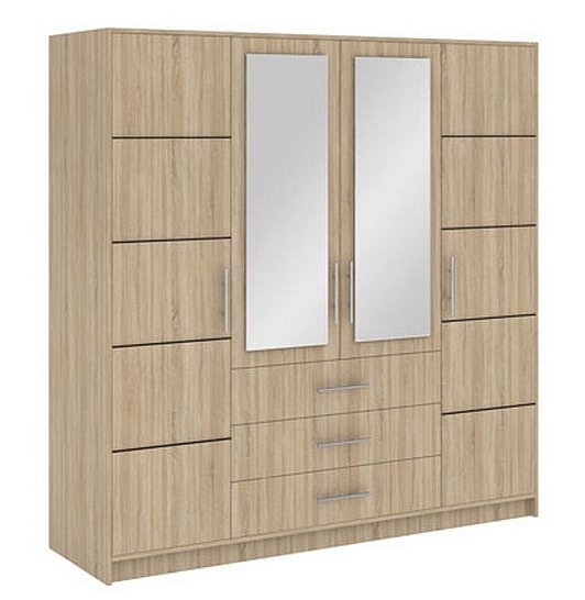 MALI 4D šatní skříň dub sonoma