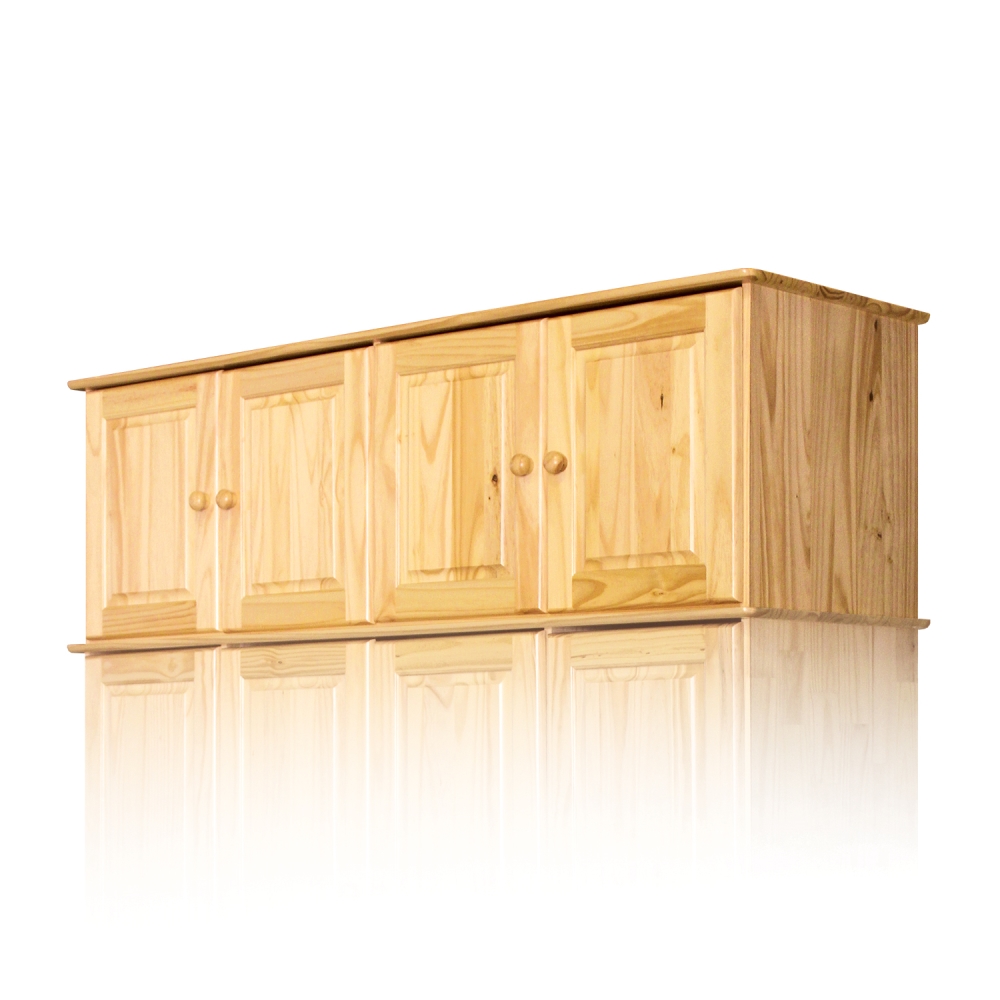 Nástavec 4dveřový BRIGGS z borovice, lakovaný povrch