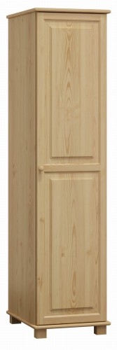 Šatní skříň 1D BHAGIRA 2 z masivu borovice
