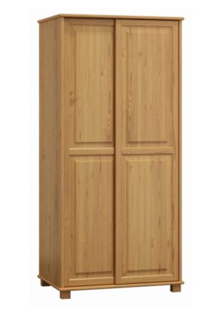 Šatní skříň 2D BHAGIRA 6 z masivní borovice
