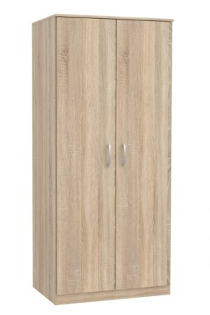 Dvoudveřová skříň DUNANUEJ v dub sonoma