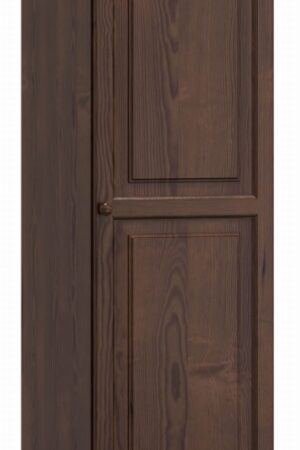 Policová skříň BHAGIRA 2 z masivu borovice moření ořech