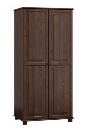 Šatní skříň 2D BHAGIRA 2 z masivní borovice