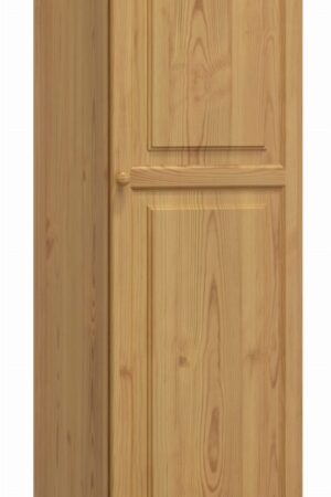 Policová skříň BHAGIRA 1 z masivu borovice v olše