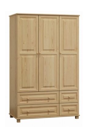 Skříň 3D BHAGIRA 3 z masivní borovice