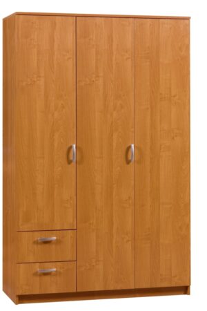 Šatní skříň BATLOW I v olše, moderní a praktická.