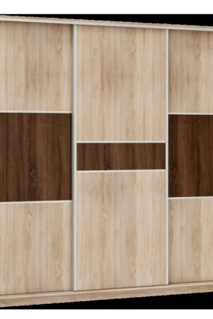 Šatní skříň MELROSE 5 C v dub sonoma s vnitřním členěním