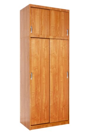Šatní skříň RANGALA v olši, rozměry 100x240x61 cm