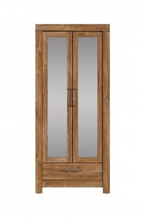 Zrcadlová skříň VALDIVIA v dubovém dekoru
